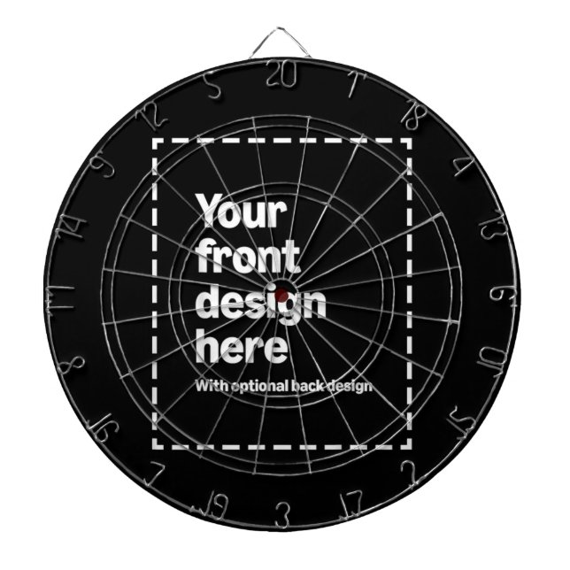 Your Design Here Dart Board (Front)