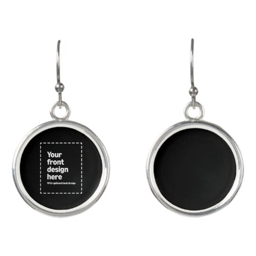 Your Design Here Earrings