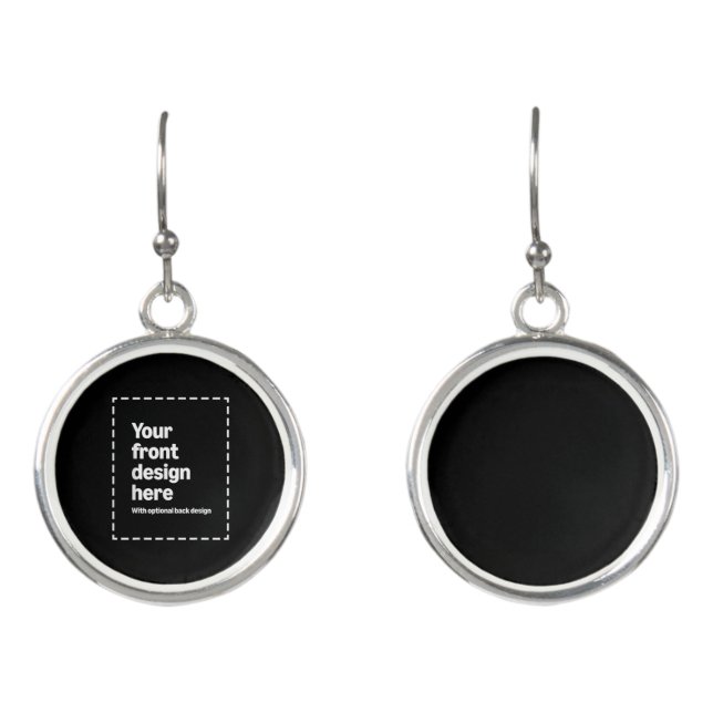 Your Design Here Earrings (Front)