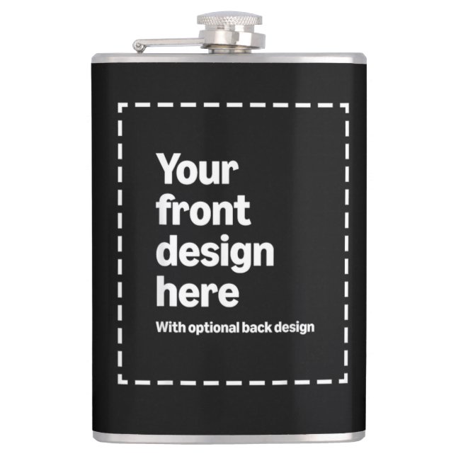 Your Design Here Flask (Front)