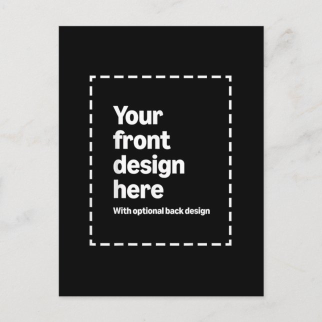 Your Design Here Invitation Postcard (Front)