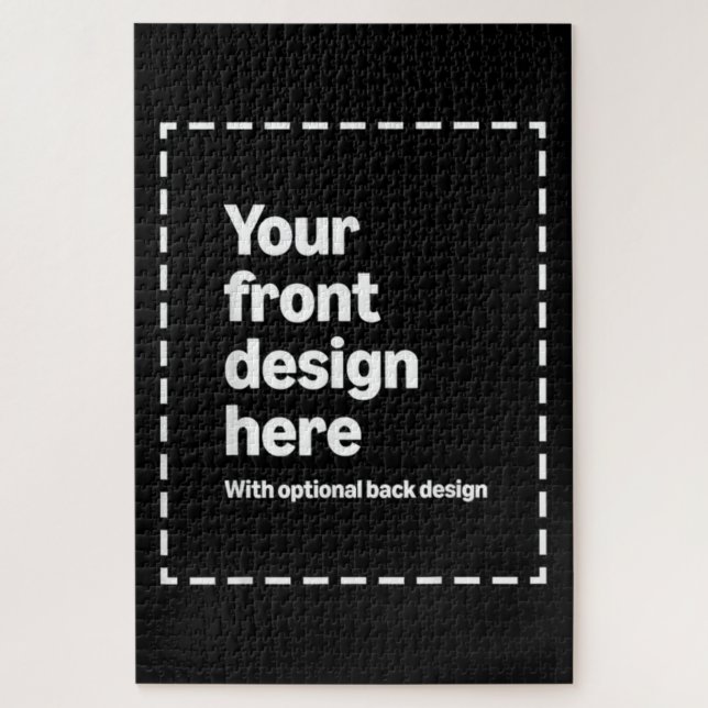 Your Design Here Jigsaw Puzzle (Vertical)