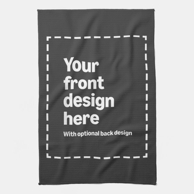 Your Design Here Kitchen Towel (Vertical)