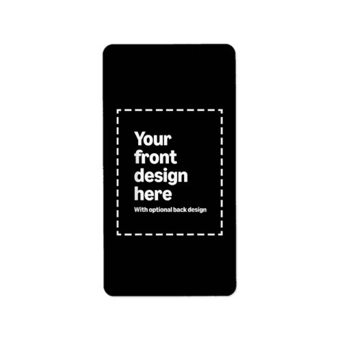 Your Design Here Label