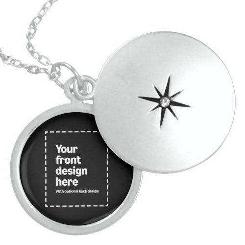 Your Design Here Locket Necklace
