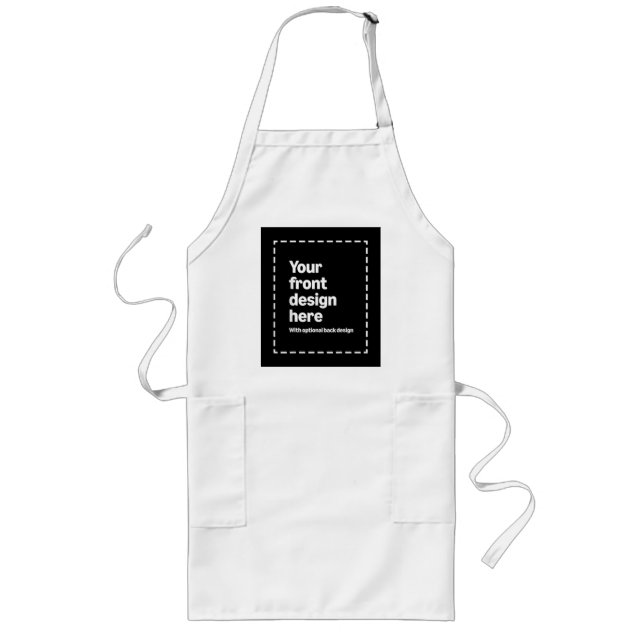 Your Design Here Long Apron (Front)