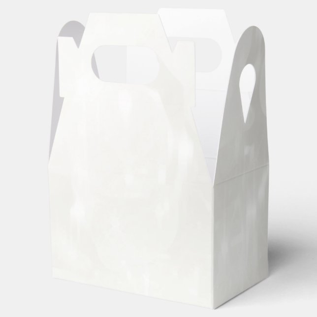 Your Design Here - Personalized Favor Boxes (Opened)