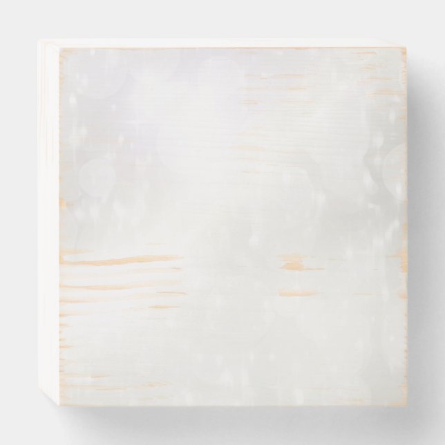 Your Design Here - Personalized Wooden Box Sign (Front Horizontal)