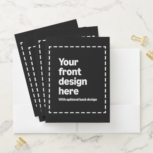 Your Design Here Pocket Folder