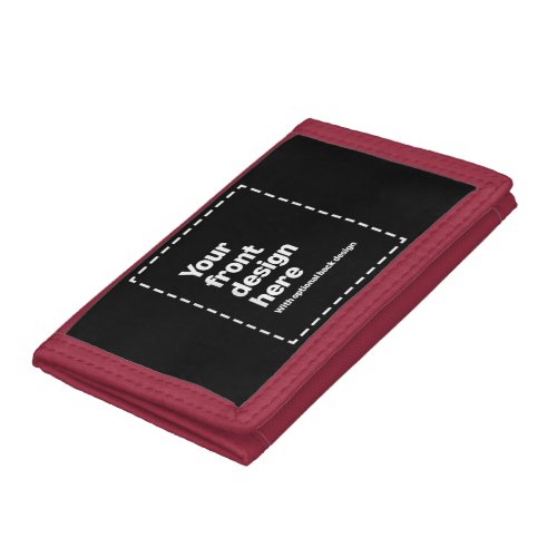 Your Design Here Trifold Wallet