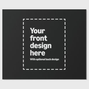 Your Design Here Wrapping Paper