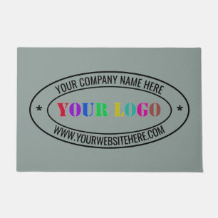 Your Design Logo Text Business Doormat Template