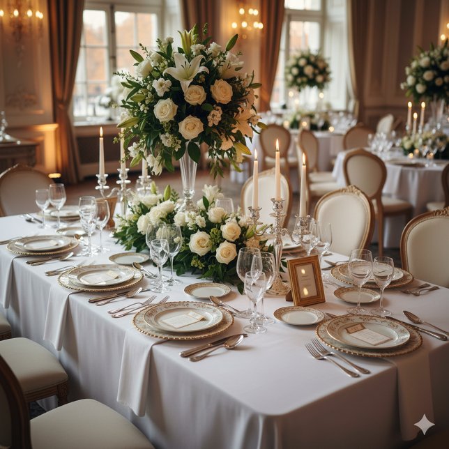 Your Design on 52"x70" White Tablecloth (Creator Uploaded)