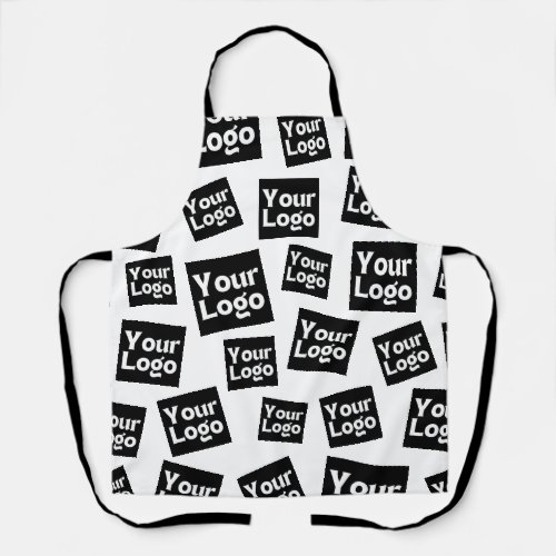 Your Design or Business Logo  Random Placement Apron