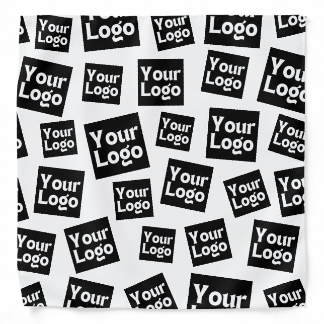 Your Design or Business Logo | Random Placement Bandana (Front)