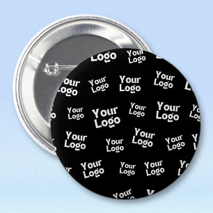 Your Design or Business Logo Random Placement Button