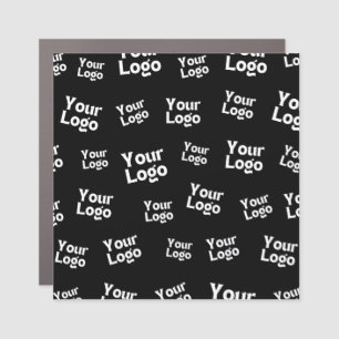 Your Design or Business Logo   Random Placement Car Magnet
