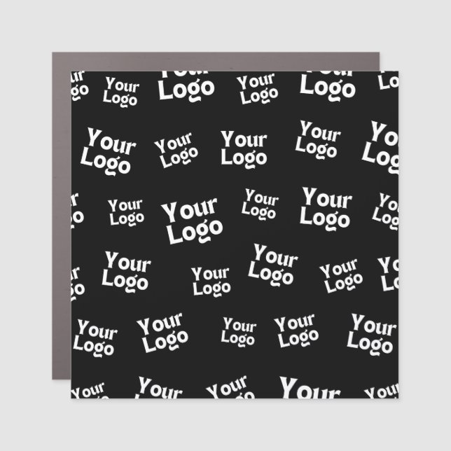 Your Design or Business Logo | Random Placement Car Magnet (Front)