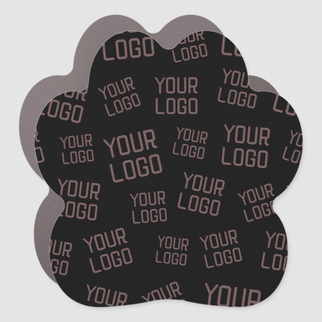 Your Design or Business Logo | Random Placement Car Magnet (Front)