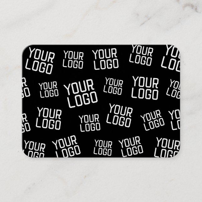 Your Design or Business Logo | Random Placement Card (Front)