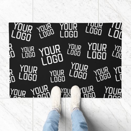 Your Design or Business Logo  Random Placement Doormat
