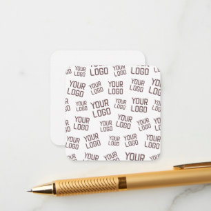 Your Design or Business Logo   Random Placement Enclosure Card