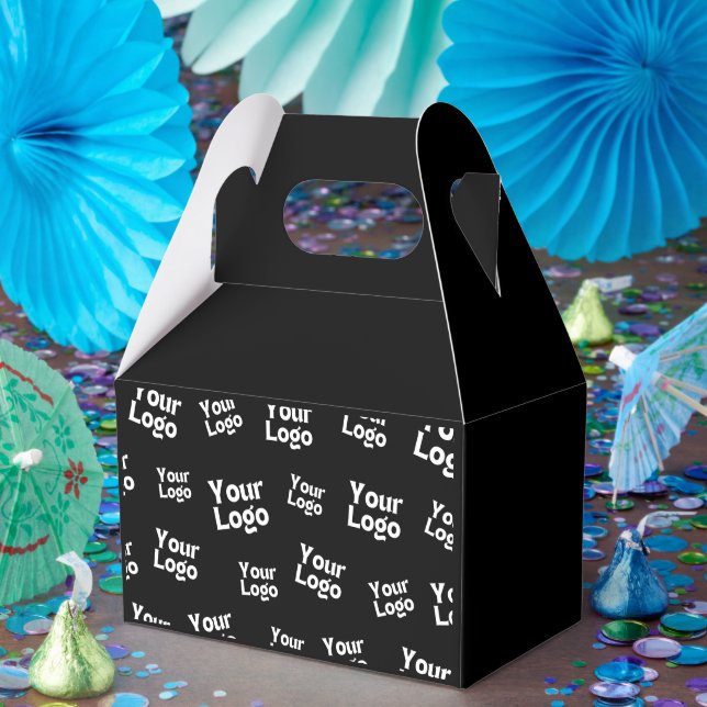 Your Design or Business Logo | Random Placement Favor Boxes (Party)