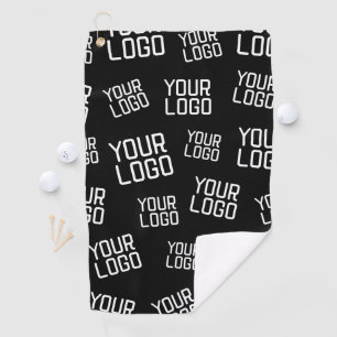 Your Design or Business Logo Random Placement Golf Towel