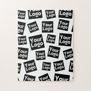 Your Design or Business Logo Random Placement Jigsaw Puzzle