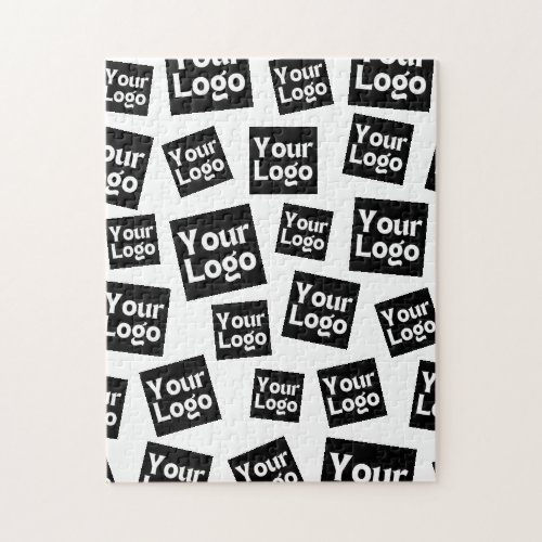 Your Design or Business Logo  Random Placement Jigsaw Puzzle