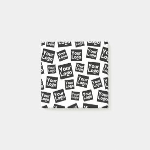 Your Design or Business Logo Random Placement Post-it Notes
