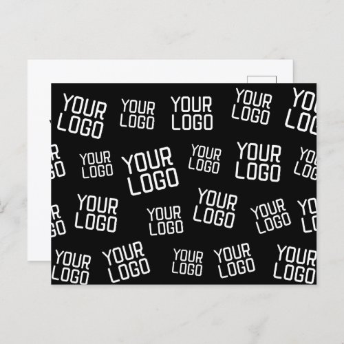 Your Design or Business Logo  Random Placement Postcard