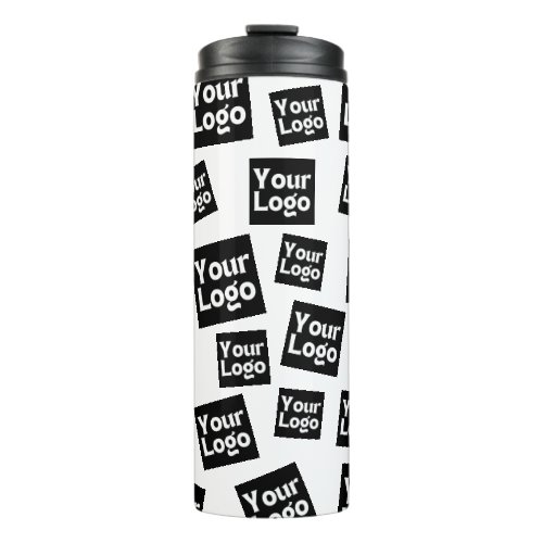 Your Design or Business Logo  Random Placement Thermal Tumbler