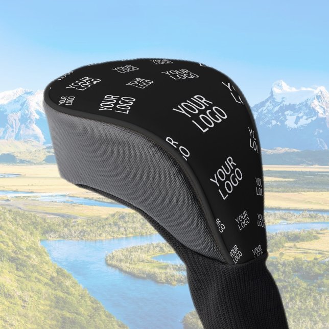 Your Design, Photo or Business Logo Randomly Tiled Golf Head Cover (Creator Uploaded)