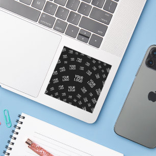 Your Design, Photo or Business Logo Randomly Tiled Sticker