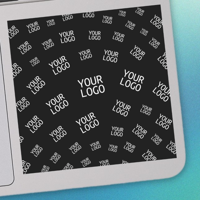 Your Design, Photo or Business Logo Randomly Tiled Sticker (Creator Uploaded)