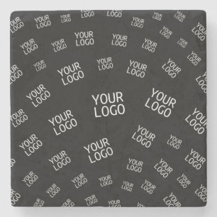 Your Design, Photo or Business Logo Randomly Tiled Stone Coaster