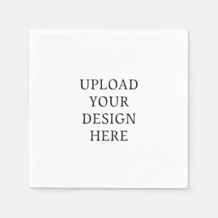 Your Design Upload Custom Event Napkins