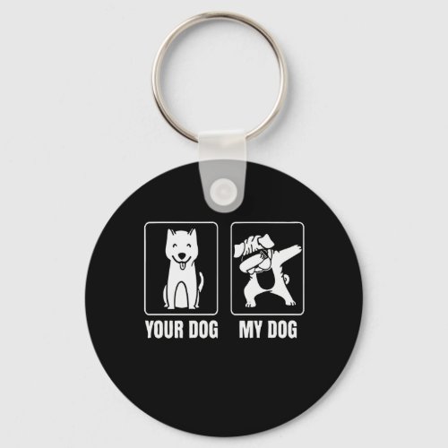 Your Dog Lover My Dog Funny Keychain