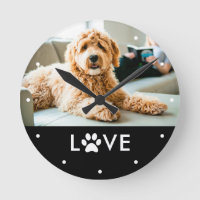 Your Dog or Cat Photo | Love with Paw Print