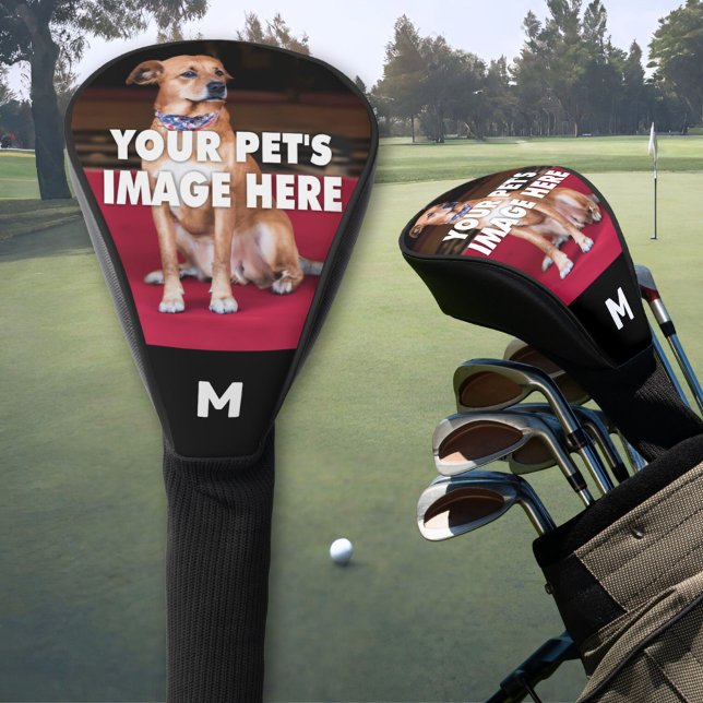 Your Dog Photo Golf Head Cover (Creator Uploaded)