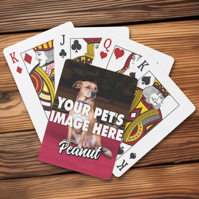 Your Dog Photo Poker Cards (Creator Uploaded)