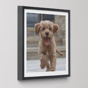 Your Dog Photo Upload Cute Pet Picture Peel And Stick Photo Tile