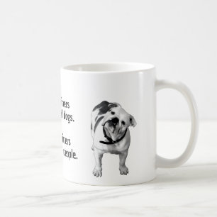 Your dog, your trainer, custom thank you mug