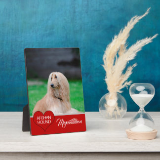 YOUR Dog's Breen Photo with Name Plaque
