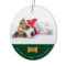 Your Dog's First Christmas | Green with Two Photos