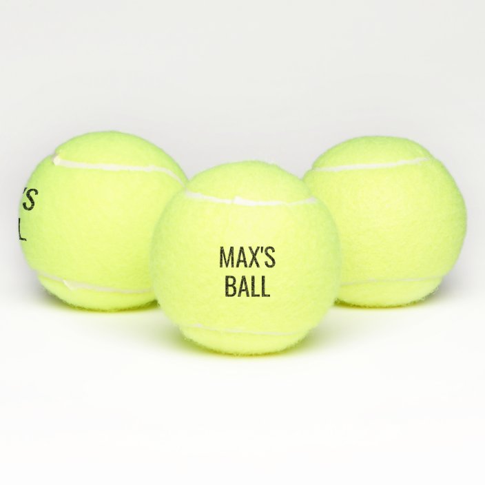 personalized tennis balls for dogs