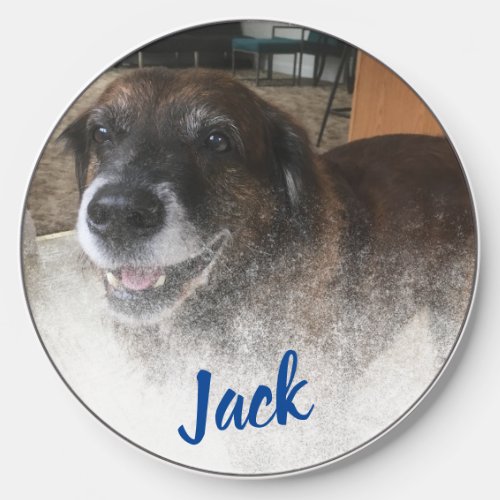 Your Dogs Photo Personalized  Wireless Charger
