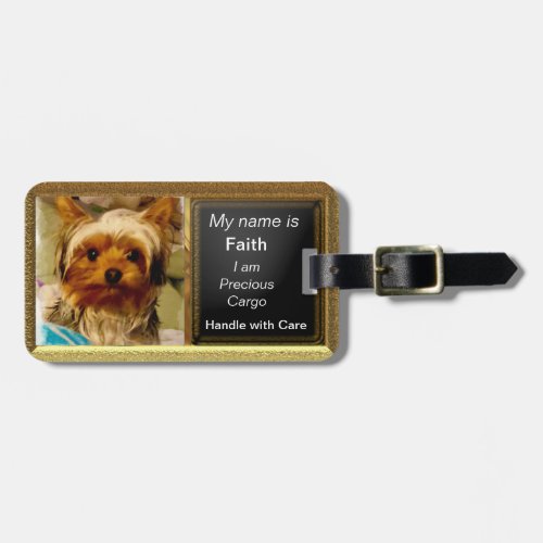 Your Dogs Photo Traveler Luggage Tag