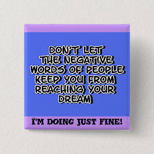 Your Dreams_Button Pinback Button